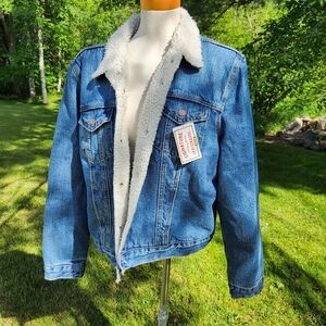 Levi Strauss Jean Jacket With Sepera Lining NWT sz 3x